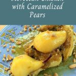 Moroccan chicken with caramelized pears