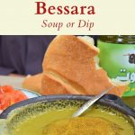 Pinterest image for split pea bessara
