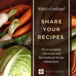 Pinterest image for recipe submissions to Taste of Maroc